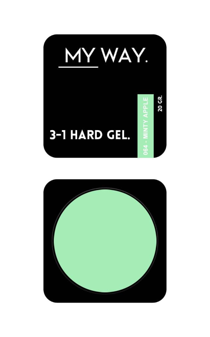 3-1 HARDGEL #064 - MINTY APPLE