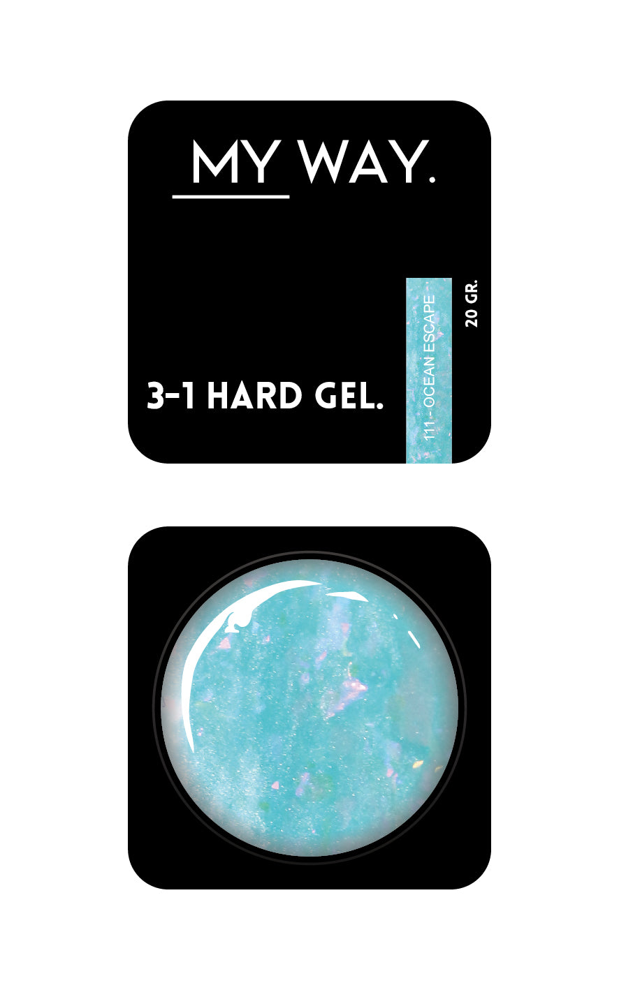 3-1 HARD GEL #111 20 ML (TPO VRIJ)