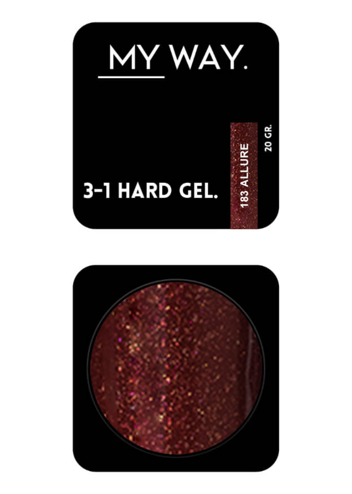 3-1 HARDGEL #183 - ALLURE 20 GR.