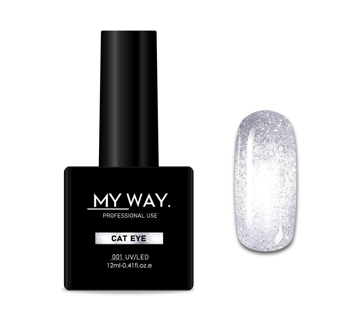 GELPOLISH CAT EYE - 001 (TPO VRIJ)