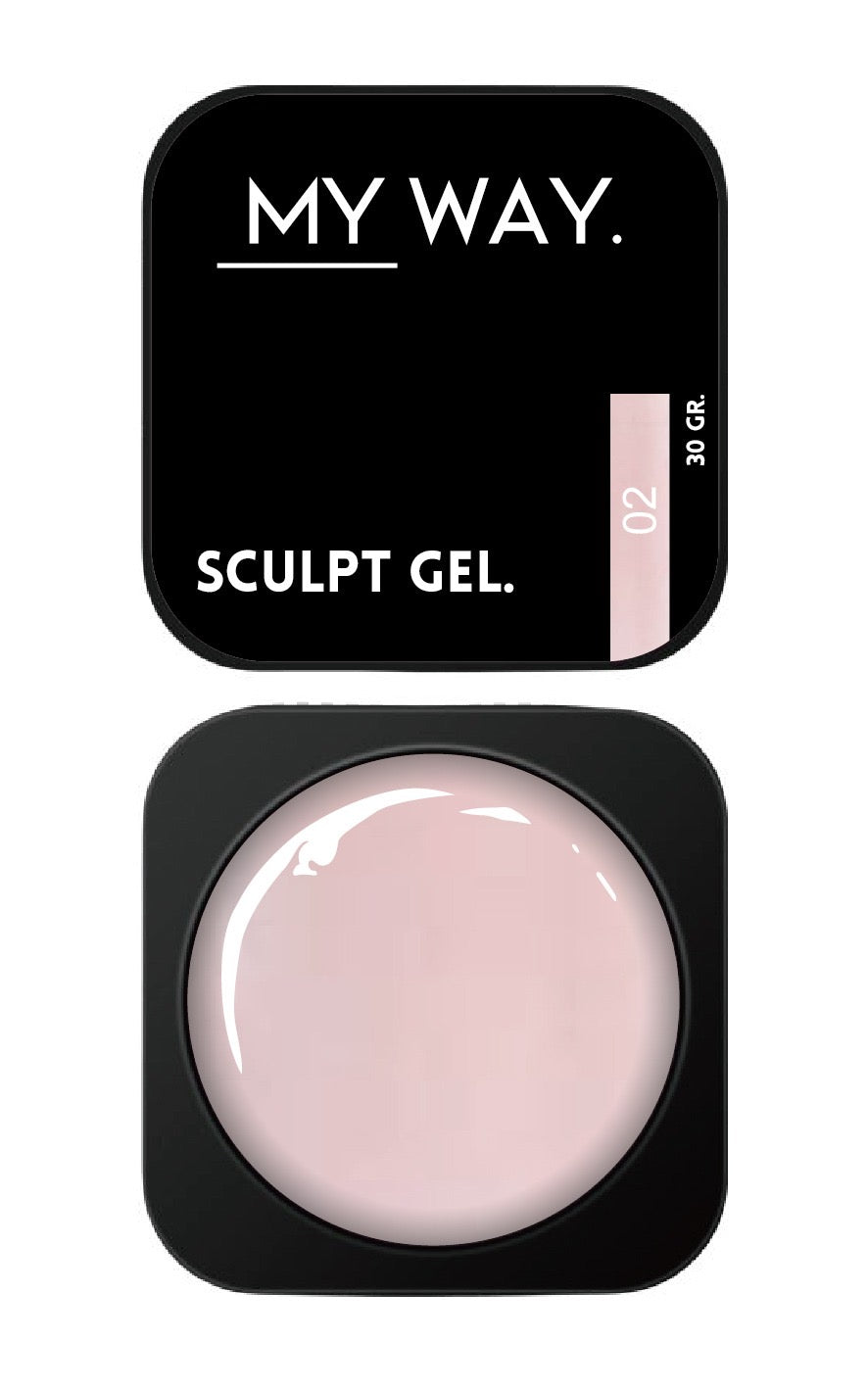 SCULPT GEL 02 - PEACH 30 GR. (TPO sale)