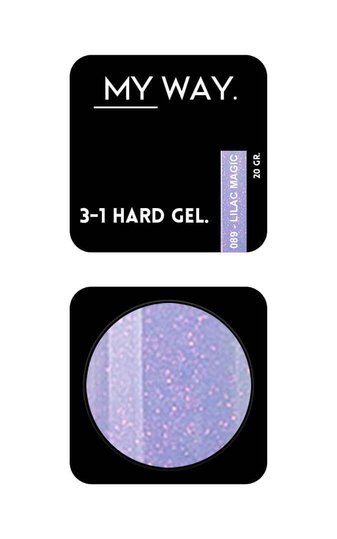 3-1 HARDGEL #089 - LILAC MAGIC 20 GR.