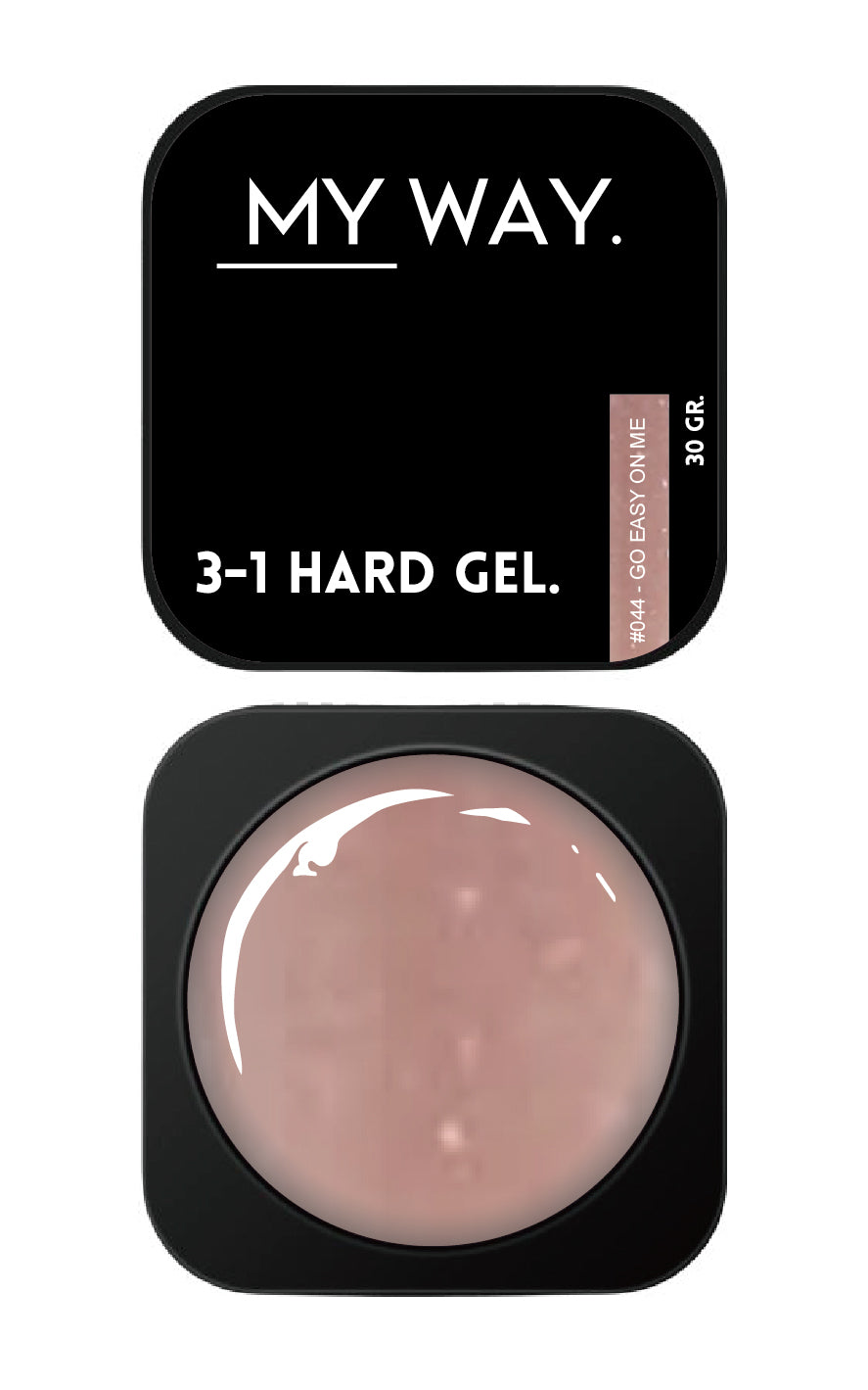 3-1 HARD GEL #044 GO EASY ON ME (TPO VRIJ)