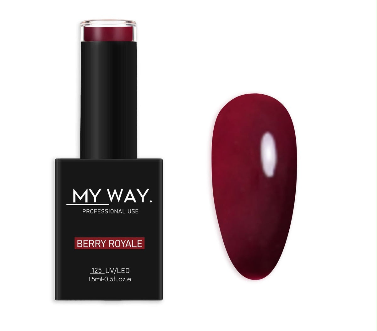 GELPOLISH 125 - BERRY ROYALE - 15 ML