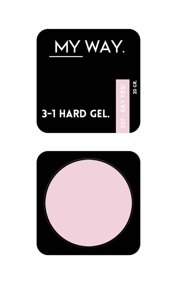 3-1 HARDGEL #037 - SAY YES! 20 GR.