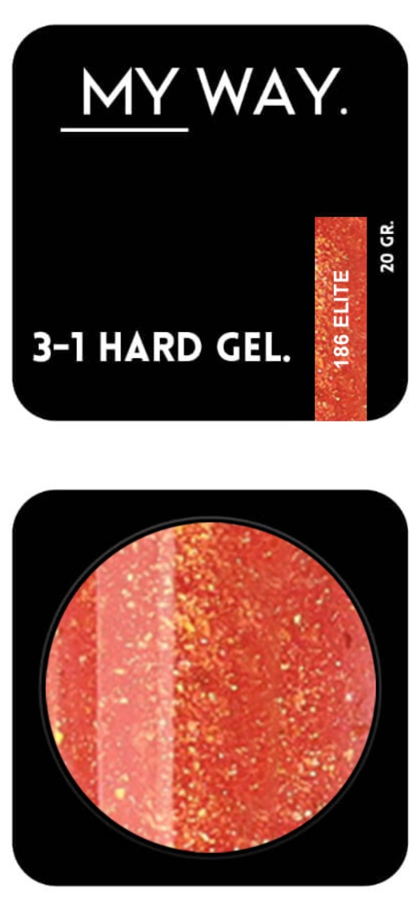 3-1 HARDGEL #186 - ELITE 20 GR.