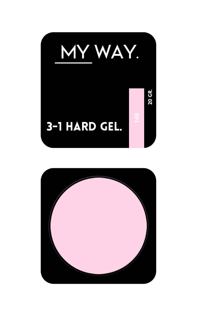3-1 HARDGEL 148 - 20 ML (TPO VRIJ)