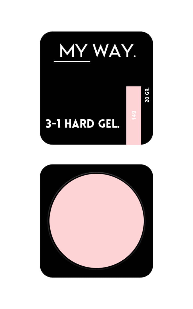 3-1 HARDGEL #149 - 20 ML (TPO VRIJ)
