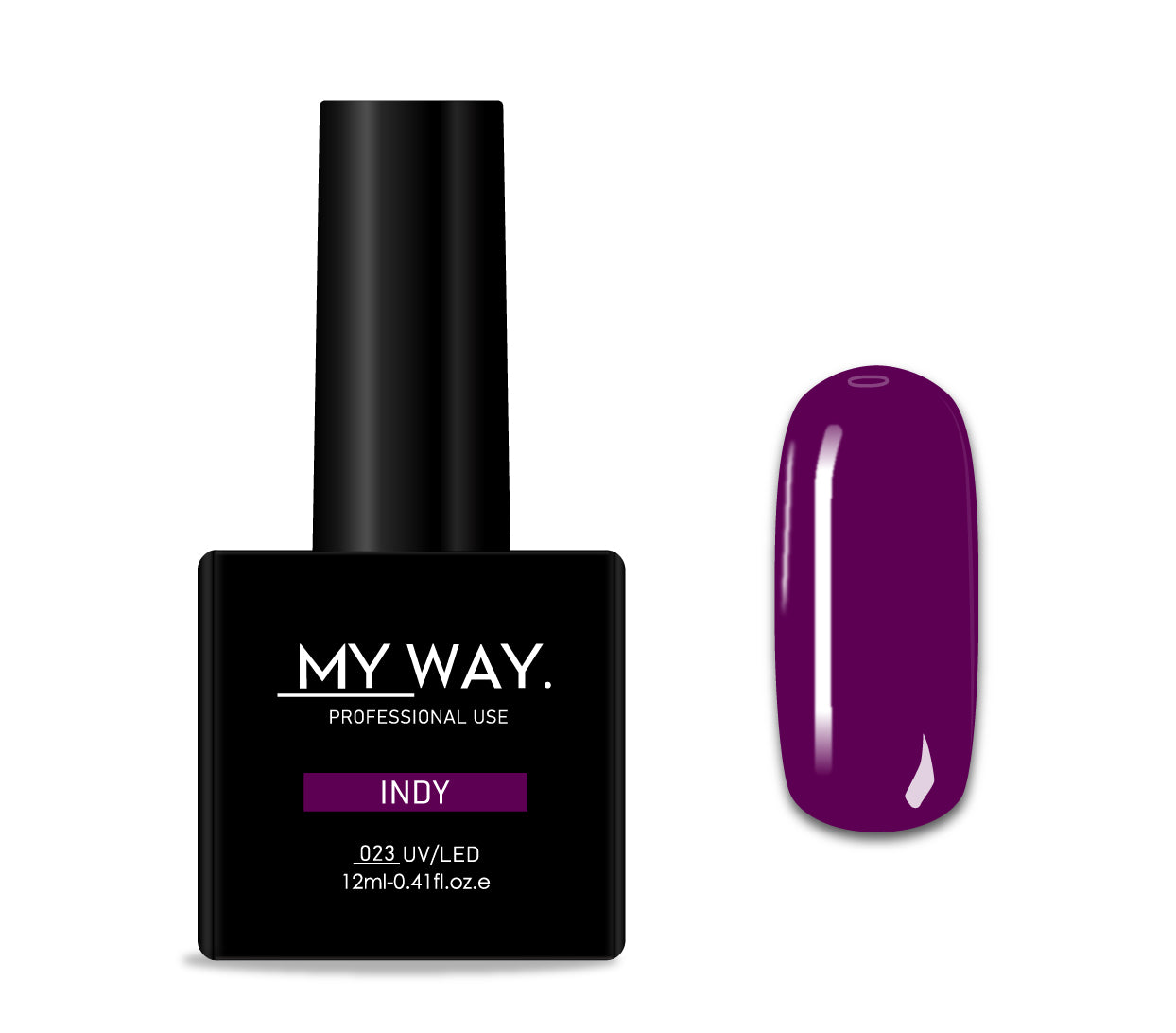 Gelpolish 023 - INDY 12ML. (TPO VRIJ)