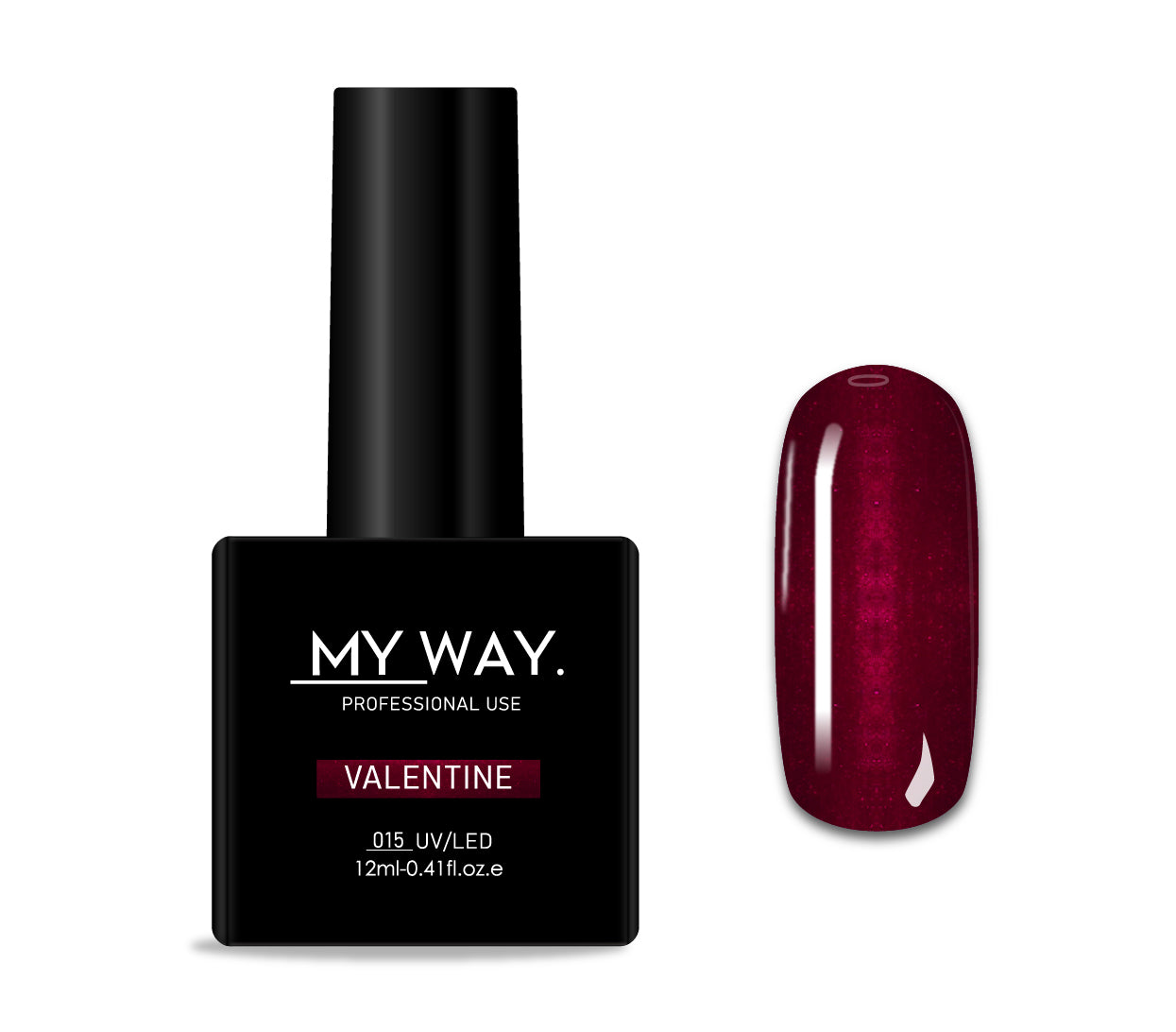 Gelpolish 015 - VALENTINE 12ML. (TPO VRIJ)