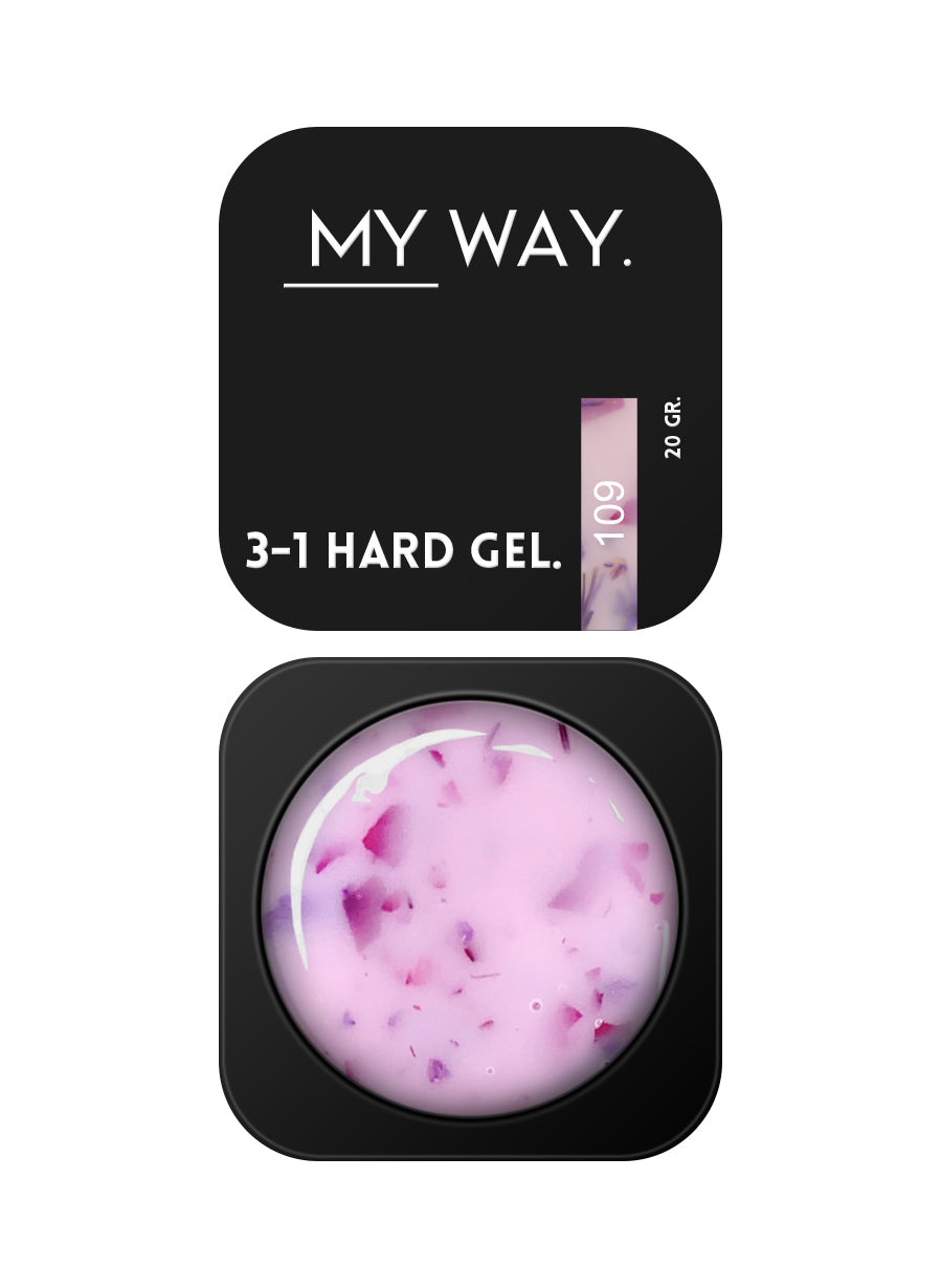 3-1 HARD GEL #109 20 ML - LIMITED EDITION (TPO sale)