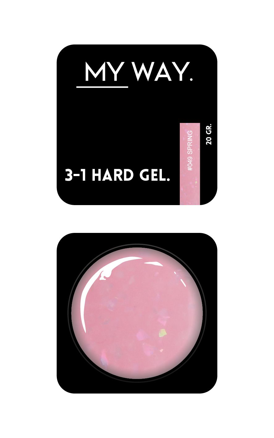 3-1 HARD GEL #049 SPRING 20 ML (TPO VRIJ)