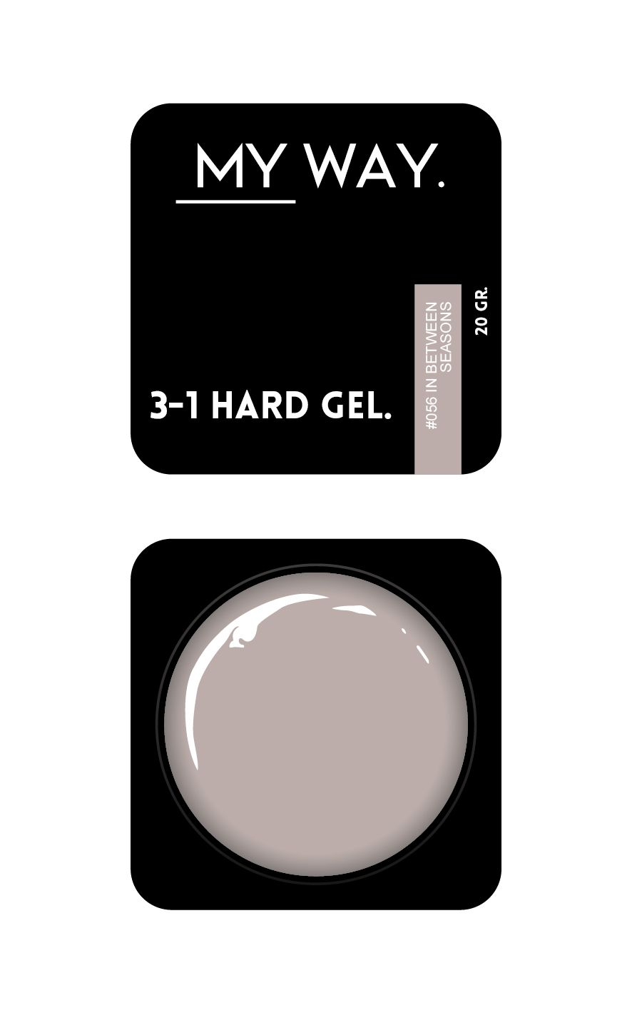 3-1 HARD GEL #056 IN BETWEEN SEASONS 20 ML (TPO sale)