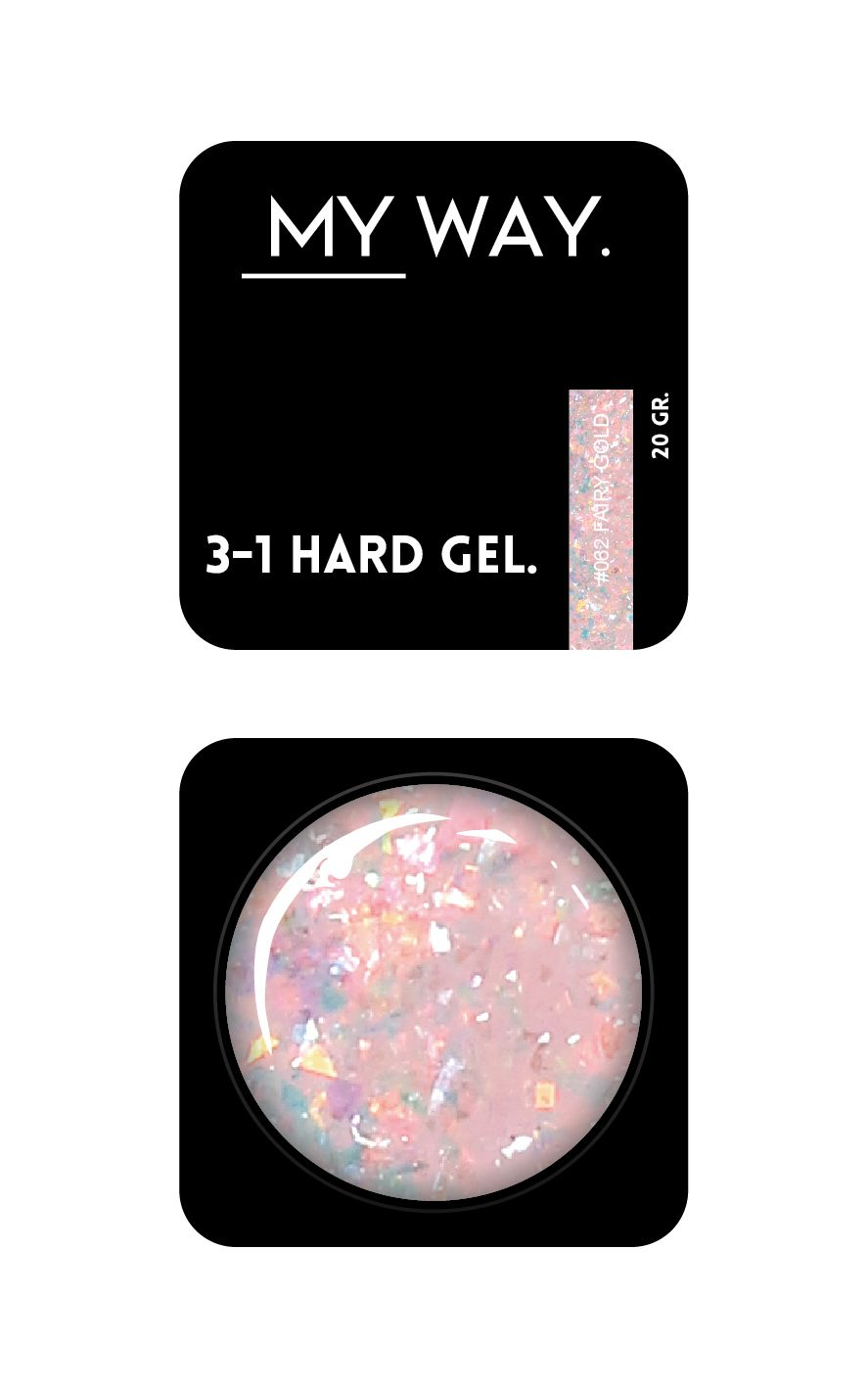 3-1 GEL DUR #062 20 ML (vente TPO)