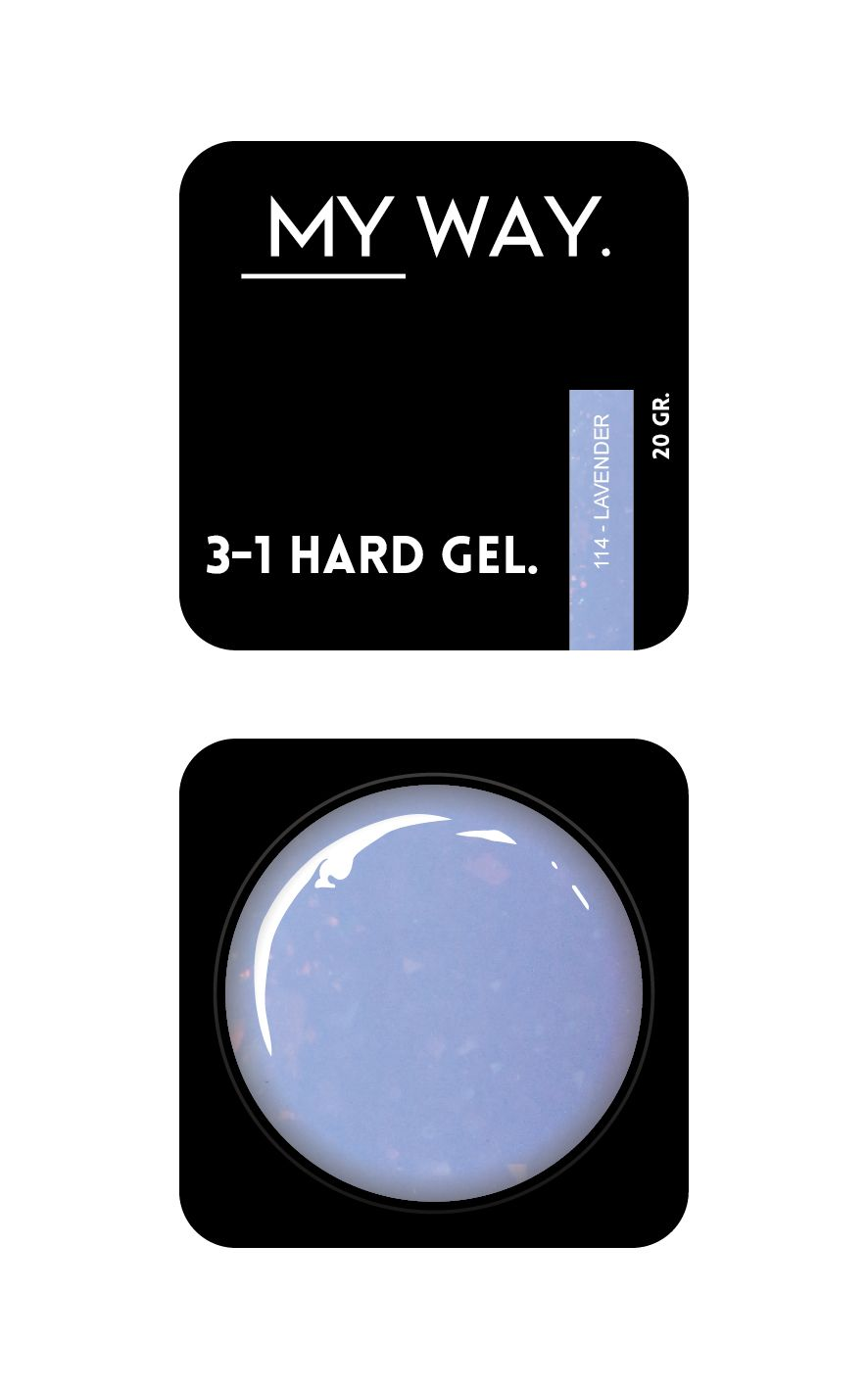 3-1 HARD GEL #114 20 ML (TPO VRIJ)
