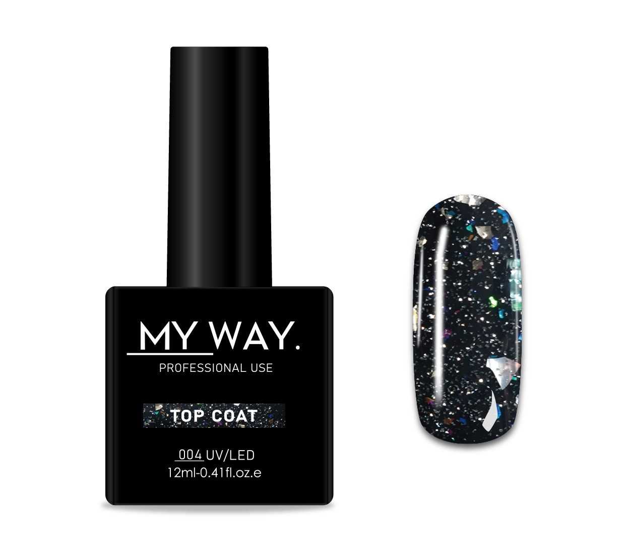Top Coat no wipe #004 12 ML. (TPO VRIJ)