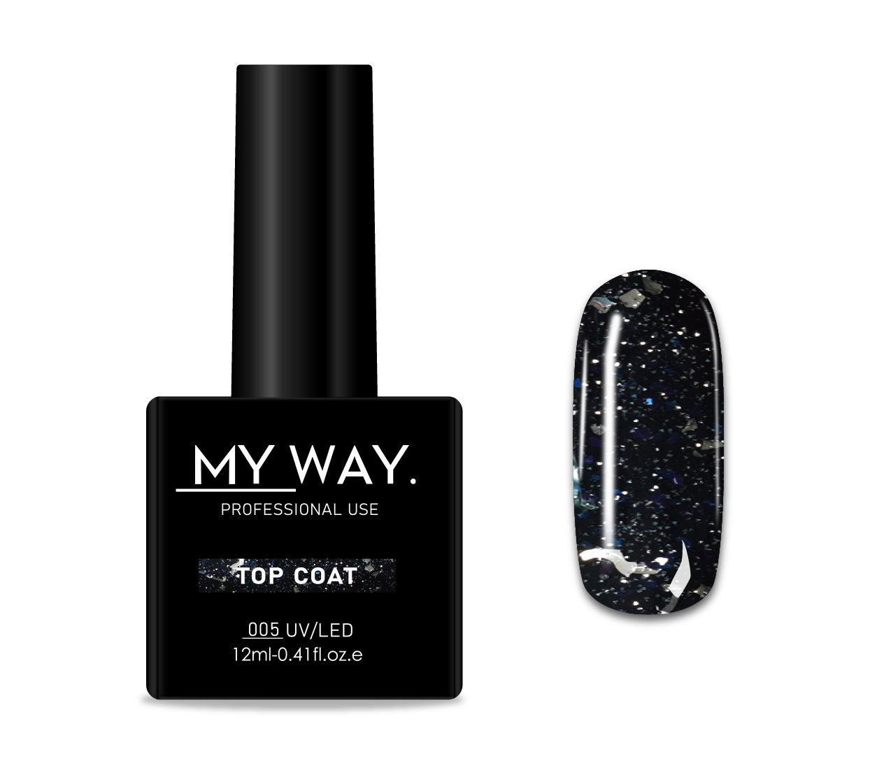 Top Coat no wipe #005 12 ML. (TPO VRIJ)