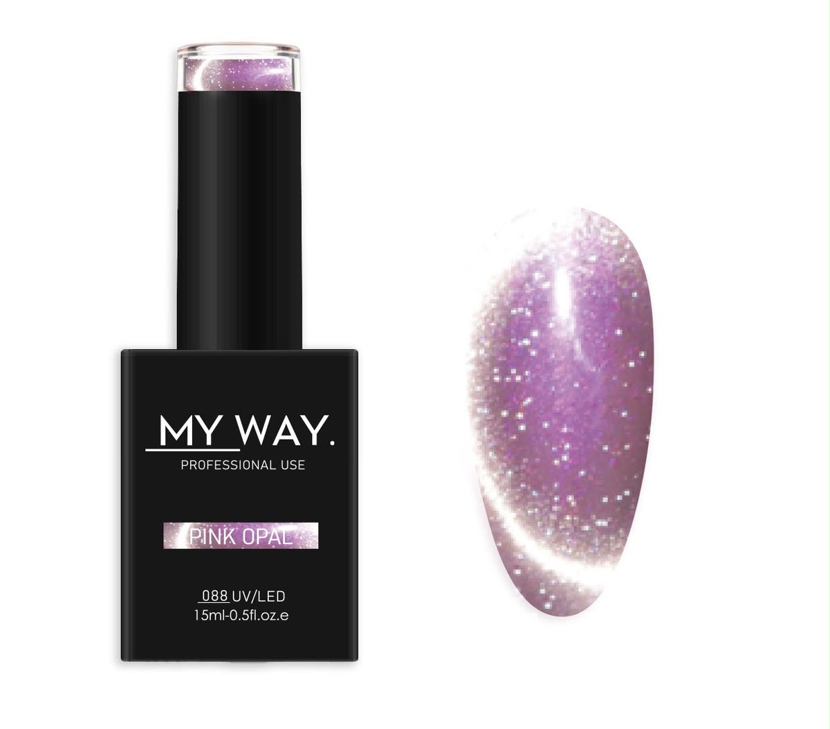 CAT EYE GELPOLISH 088 PINK OPAL - 15ML