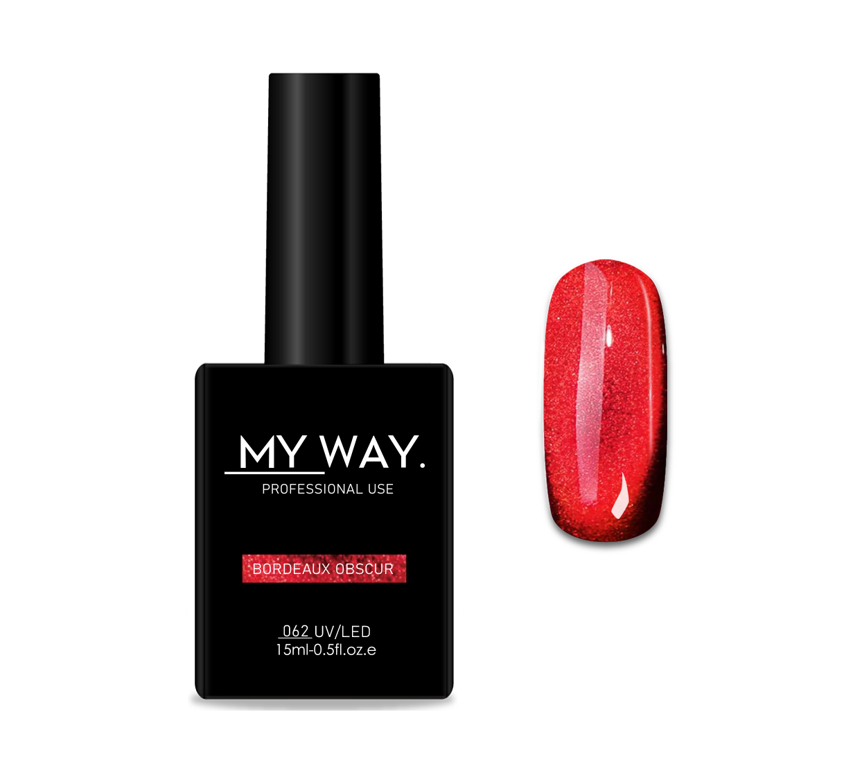 CAT EYE #062 - BORDEAUX OBSCUR - ROUGE ATELIER (PRE-SALE)