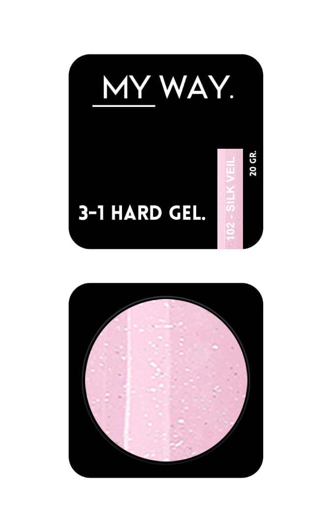 3-1 HARDGEL #102 - SILK VEIL