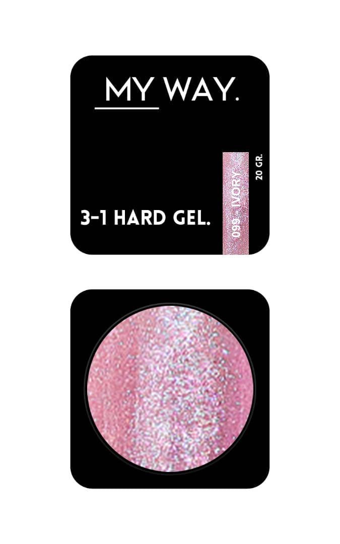 3-1 HARDGEL #099 - IVORY 20 GR.