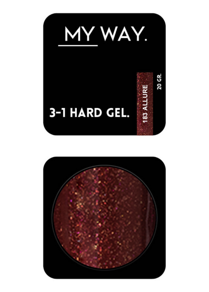 3-1 HARDGEL #183 - ALLURE 20 GR.
