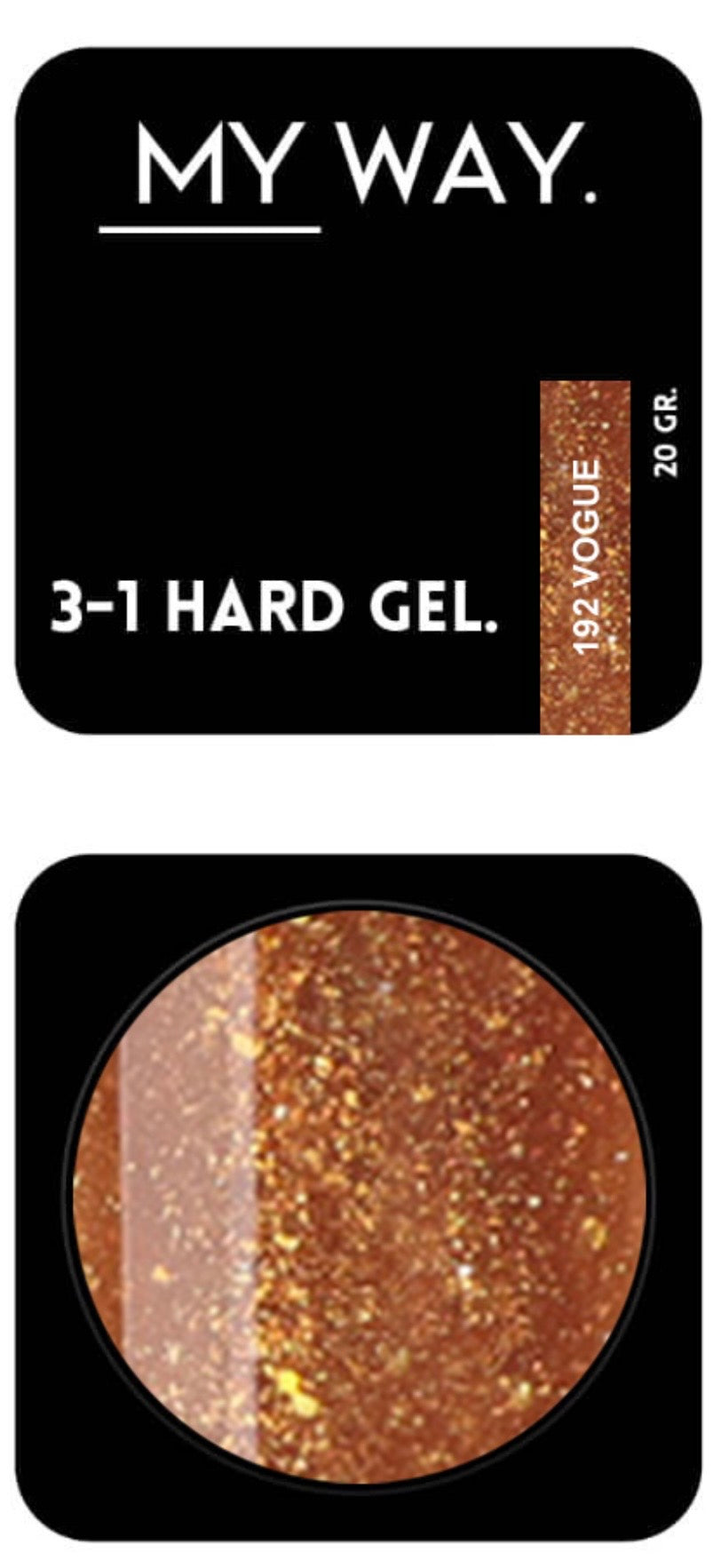 3-1 HARDGEL #192 - VOGUE 20 GR.