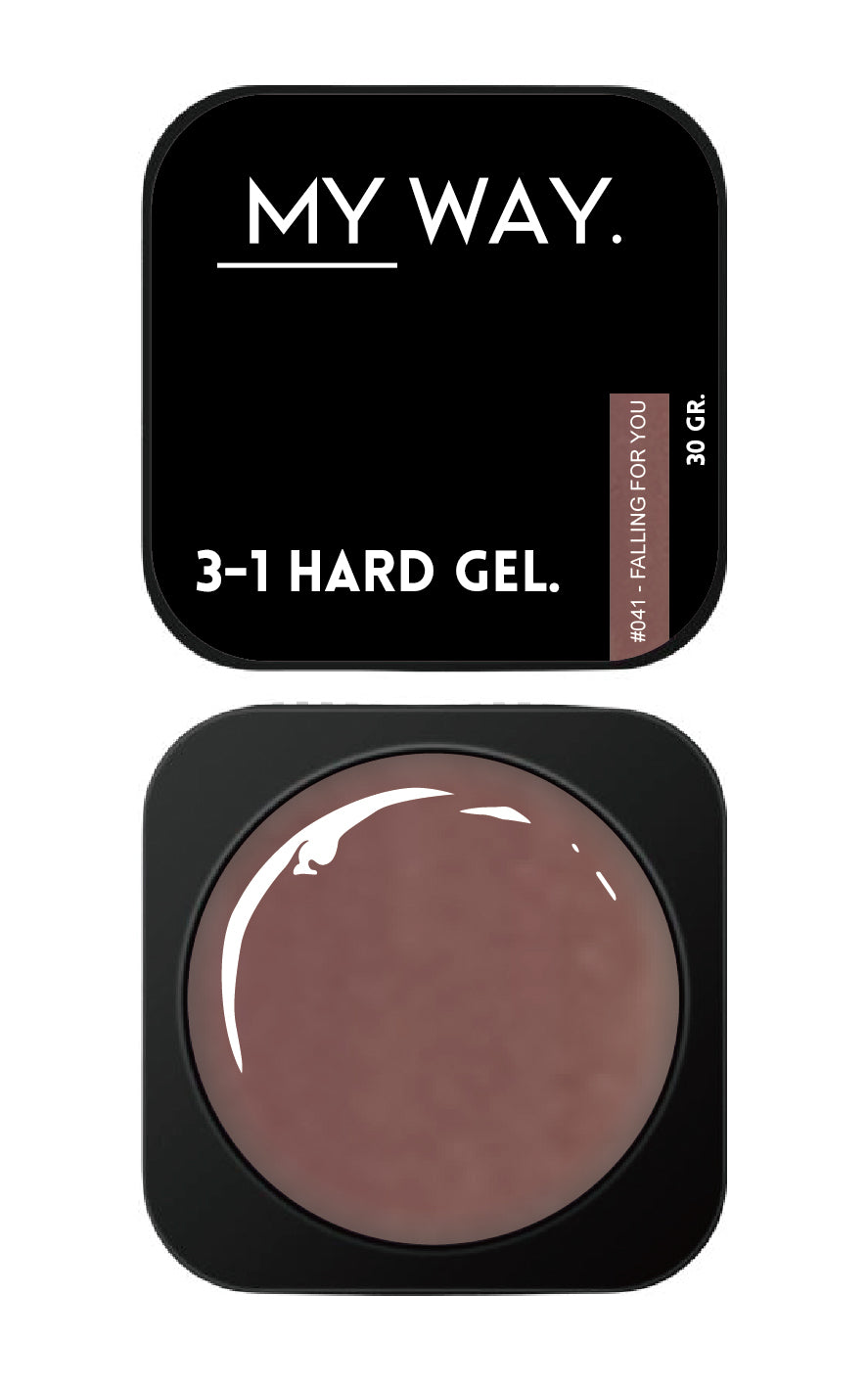 3-1 HARD GEL #041 FALLING FOR YOU 30 gr. (TPO sale)