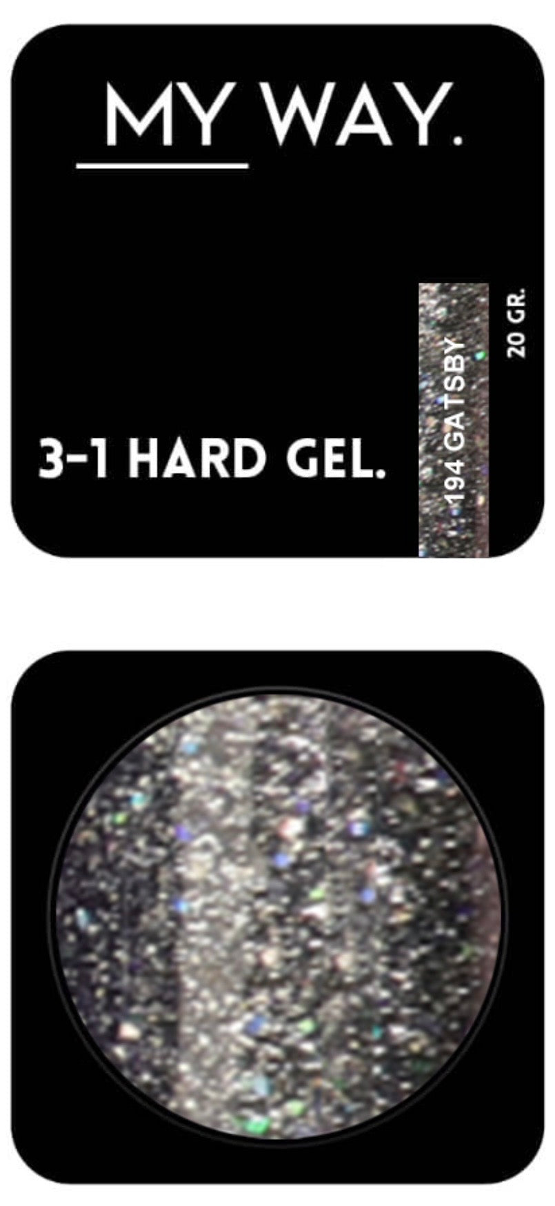 3-1 HARDGEL #194 - GATSBY 20 GR.