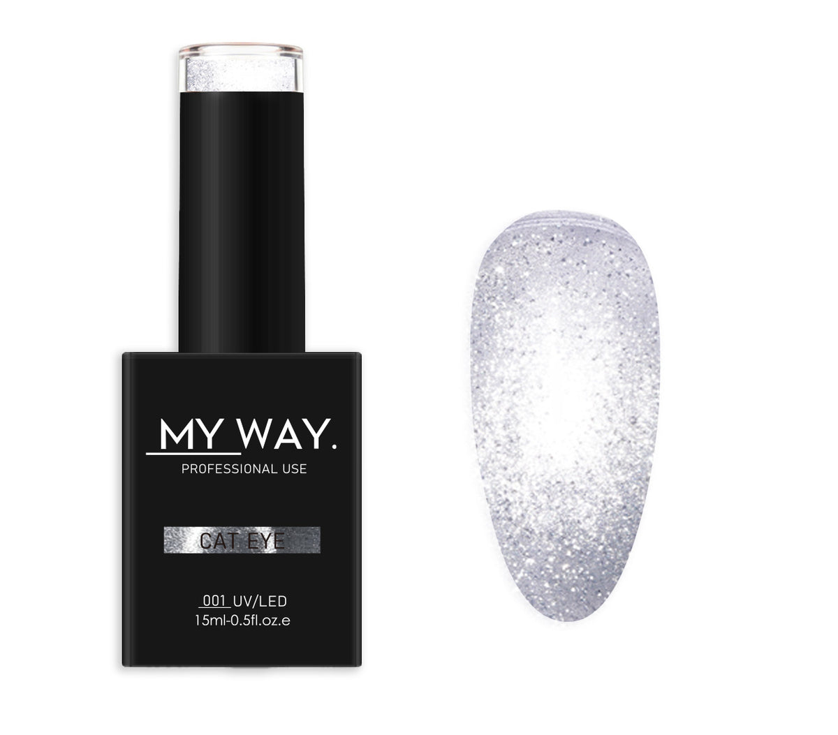 CAT EYE GELPOLISH 001 - 15 ML.