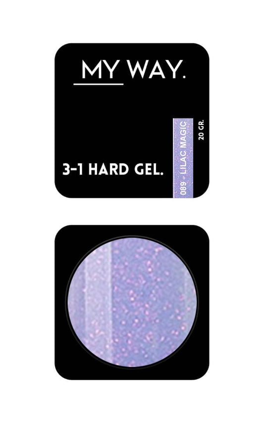 3-1 HARDGEL #089 - LILAC MAGIC 20 GR.
