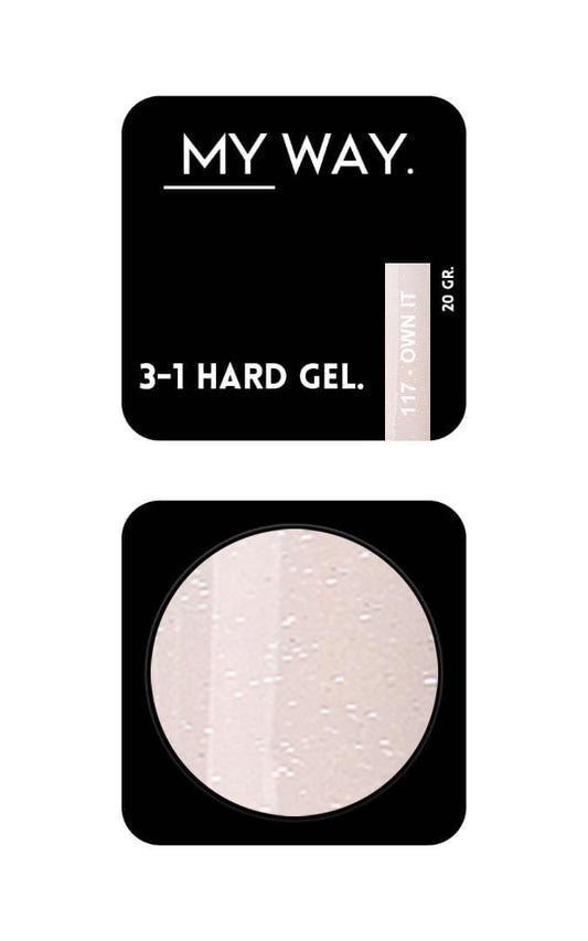 3-1 HARDGEL #117 - OWN IT 20 GR.