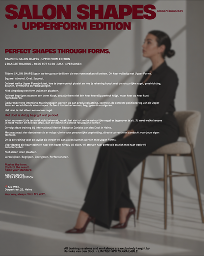 SALON SHAPES (upperform edition) - 3&4 april / groepstraining