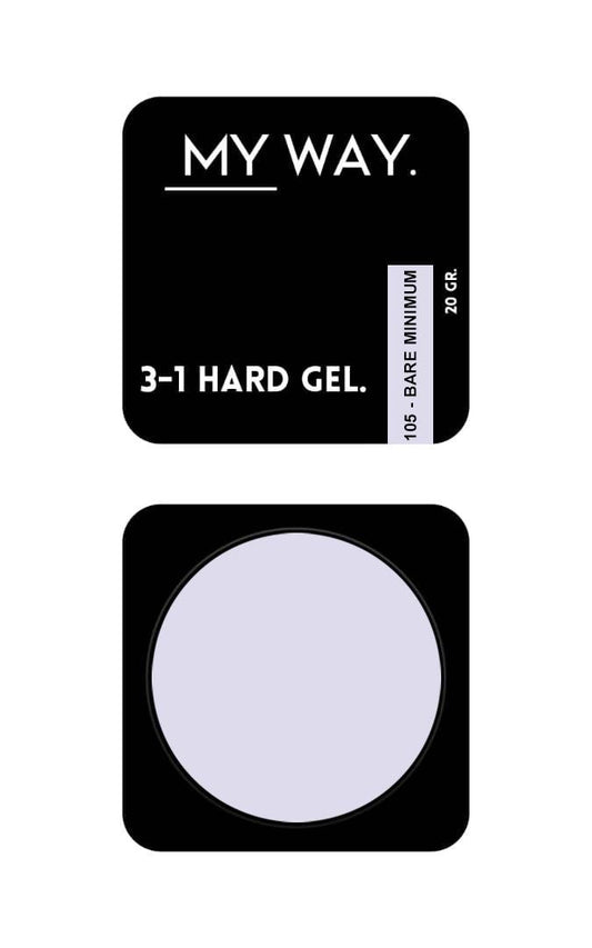 3-1 HARDGEL #105 - BARE MINIMUM 20 GR.