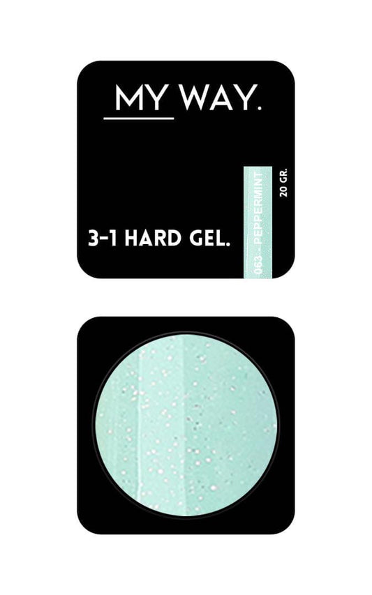 3-1 HARDGEL #063 - PEPPERMINT 20 GR.