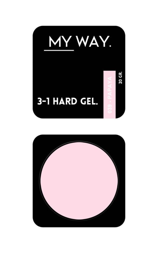 3-1 HARDGEL #039 - PAPAYA 20 GR.