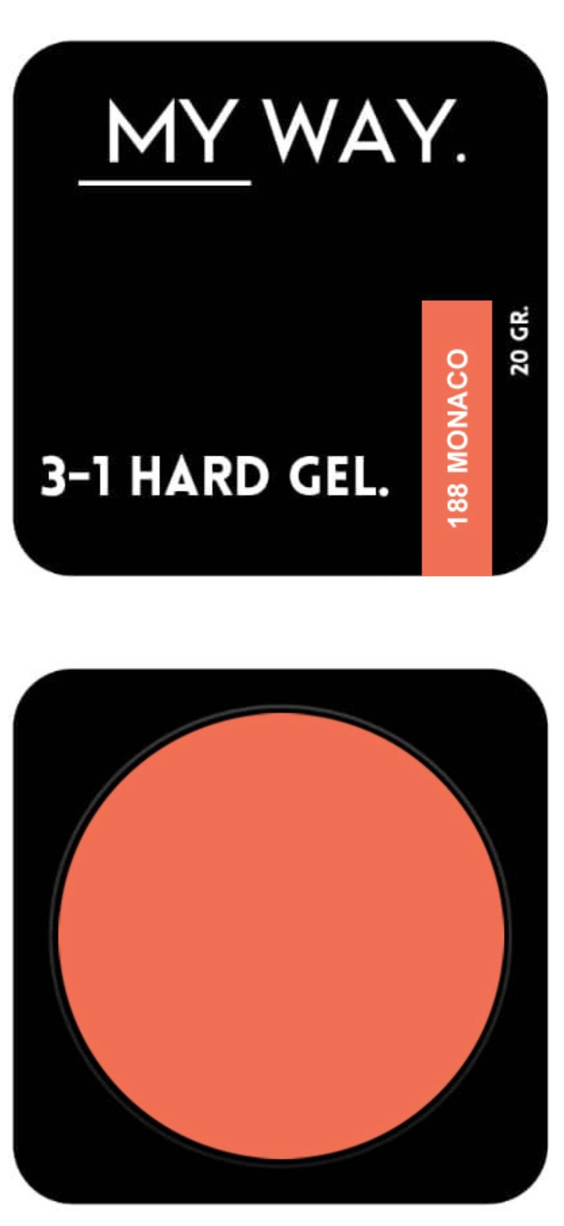 3-1 HARDGEL #188 - MONACO 20 GR.