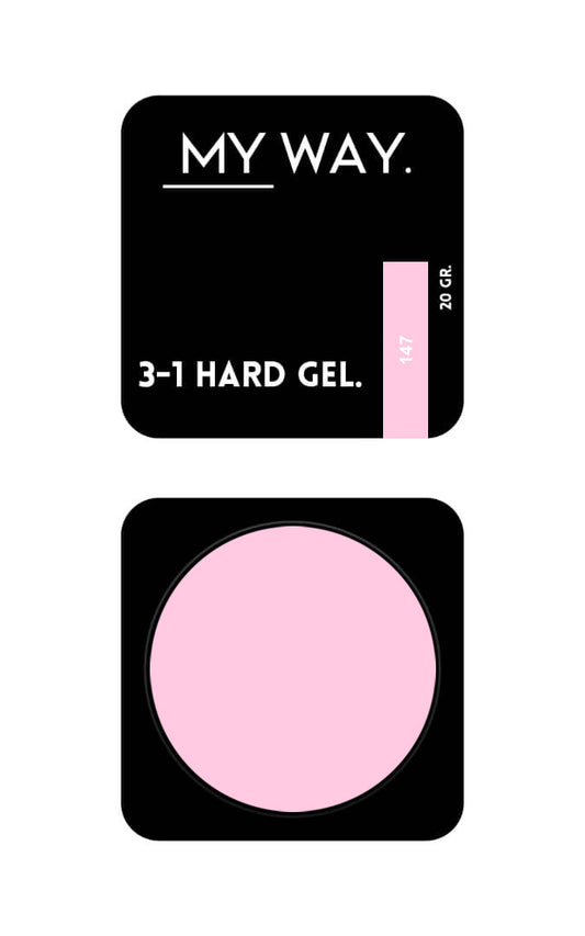 3-1 HARDGEL 147 - 20 ML (TPO VRIJ)