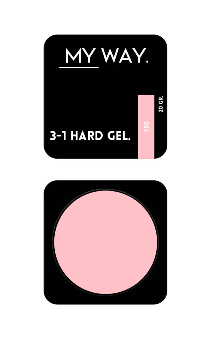 3-1 HARDGEL 150 - 20 ML (TPO VRIJ)