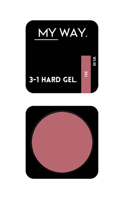 3-1 HARDGEL 156 - 20 ML (TPO VRIJ)
