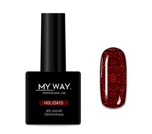 Vernis gel 019 - HOLIDAYS 12ML.