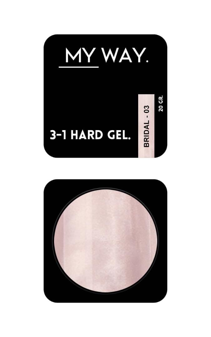 3-1 HARDGEL 03 ( BRIDAL COLLECTIE) 20 GR
