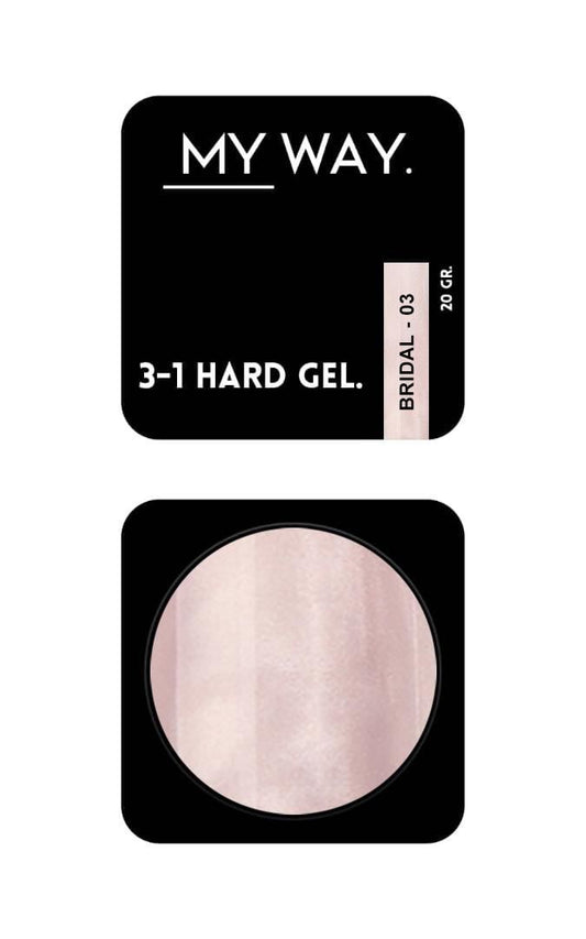 3-1 HARDGEL 03 ( BRIDAL COLLECTIE) 20 GR