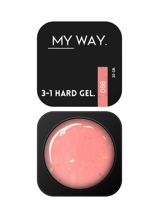 3-1 HARD GEL #086 20 ML (TPO VRIJ)
