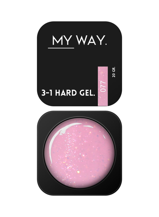 3-1 HARD GEL #077 20 ML (TPO VRIJ)