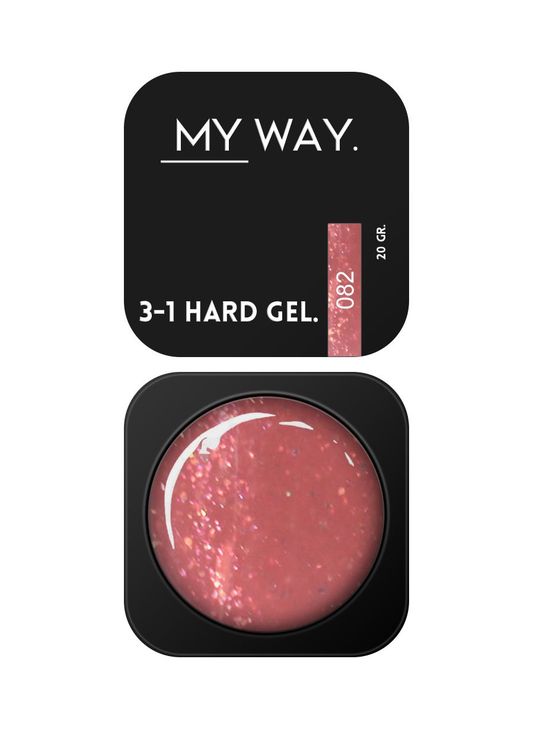 3-1 HARD GEL #082 20 ML (TPO VRIJ)