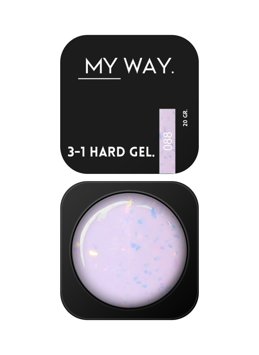 3-1 HARD GEL #088 20 ML (TPO VRIJ)