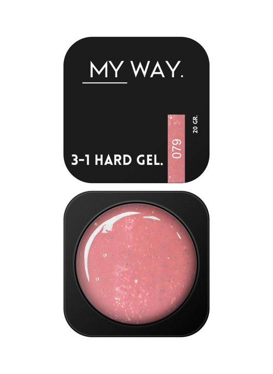 3-1 HARD GEL #079 20 ML (TPO VRIJ)