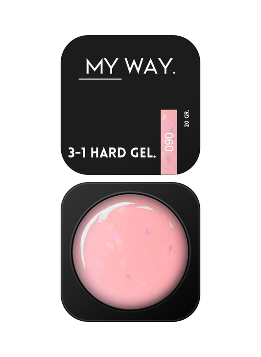 3-1 HARD GEL #090 20 ML (TPO VRIJ)