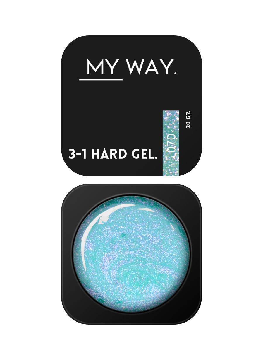 3-1 HARD GEL #070 20 ML (TPO VRIJ)